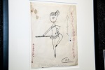 schizzi di Andy Warhol dedicati alla danza