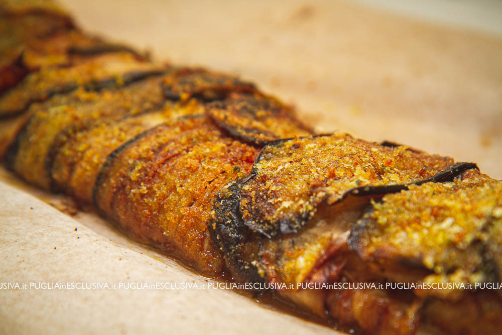 Rotolo di melanzane al forno