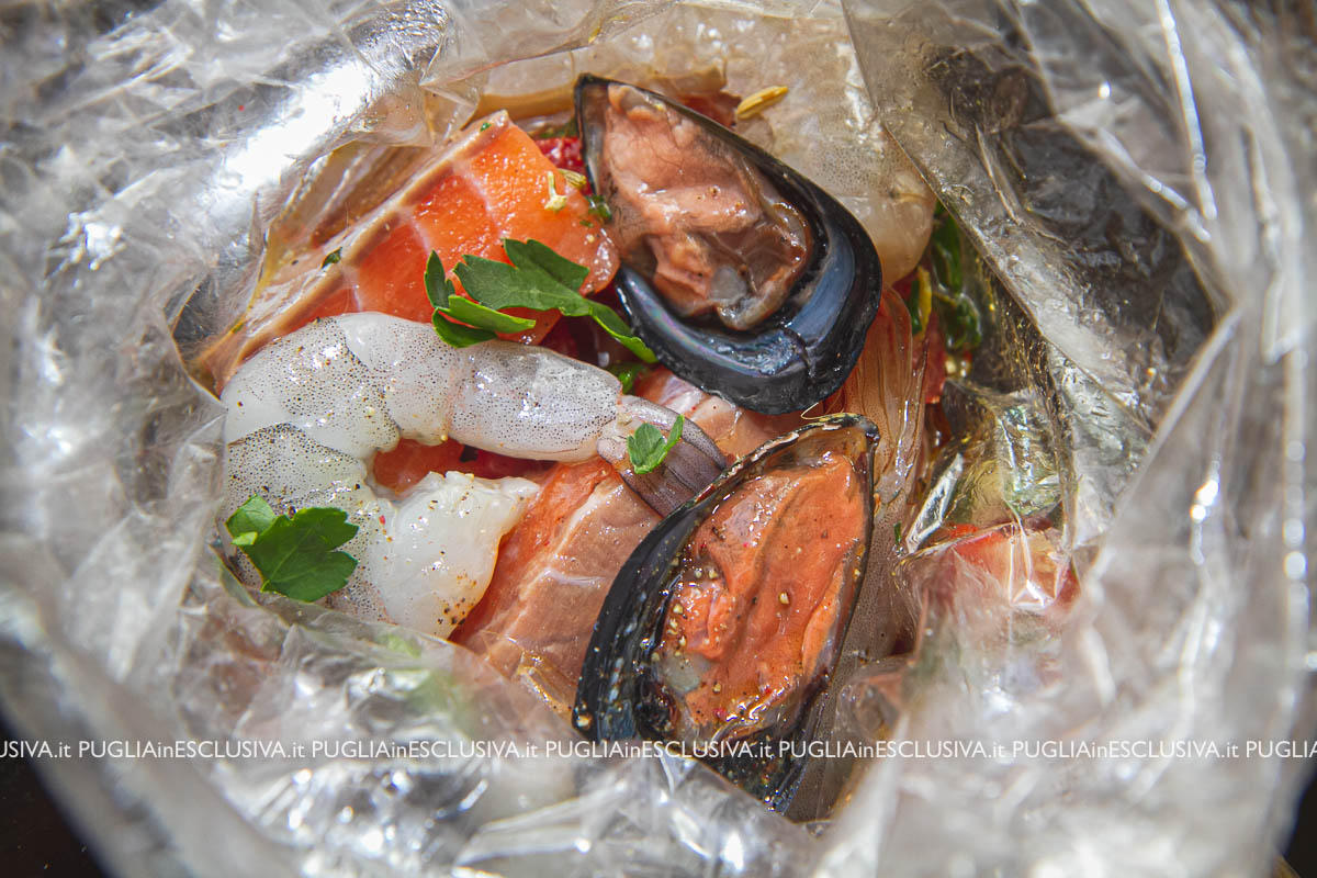 Pesce al cartoccio ingredienti
